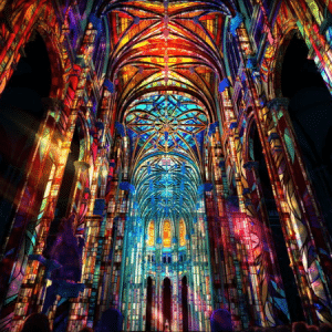 « Luminiscence » : l’église saint-Eustache racontée et sublimée par un son et lumière fantastique