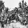 10 mai 1869 : un chemin de fer, un clou et un télégraphe pour relier l&rsquo;Amérique