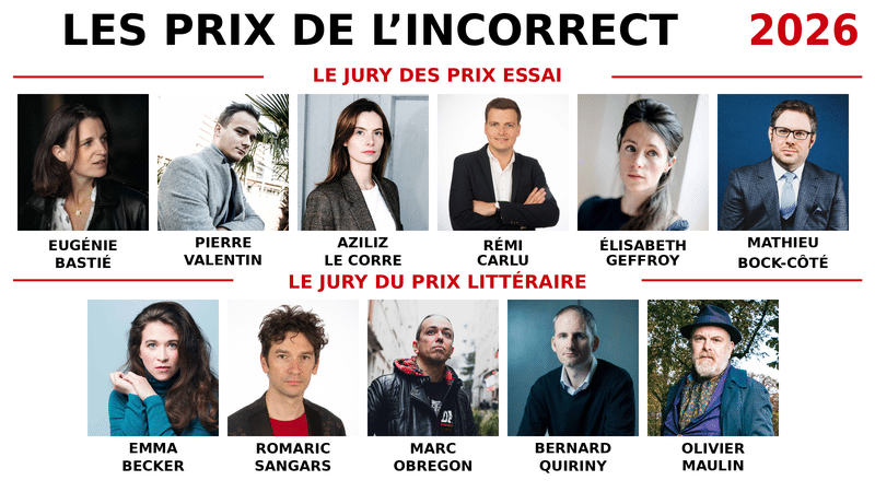 Les Prix de L’Incorrect 2026